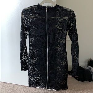 All over lace dress